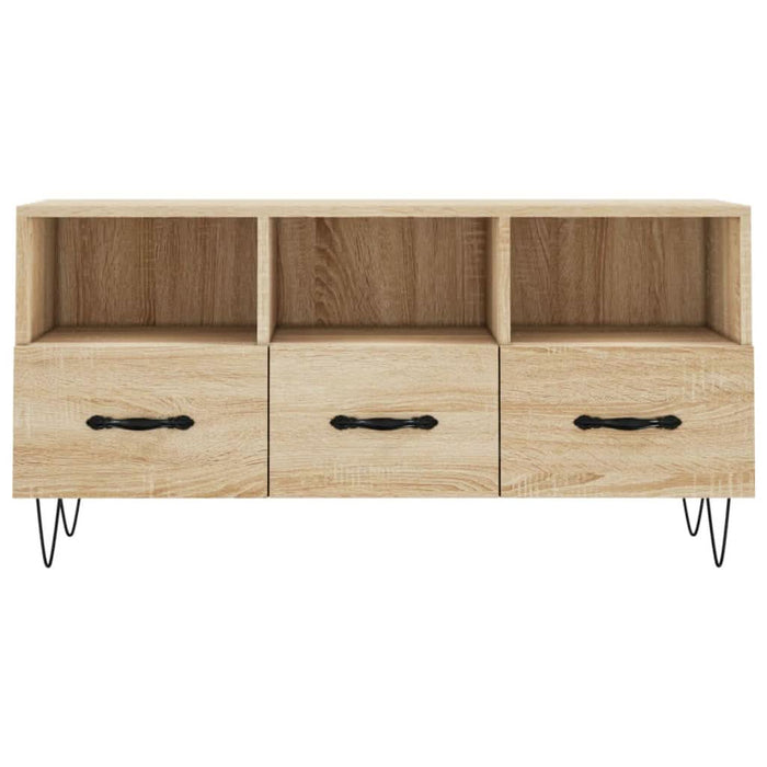 Dulap TV stejar sonoma, 102x36x50 cm, lemn prelucrat - WALTI WALTI