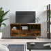 Dulap TV stejar afumat, 102x36x50 cm, lemn prelucrat - WALTI WALTI