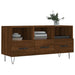 Dulap TV stejar maro 102x36x50 cm, lemn prelucrat - WALTI WALTI