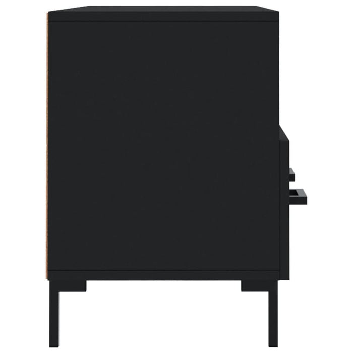 Dulap TV, negru, 102x36x50 cm, lemn prelucrat - WALTI WALTI