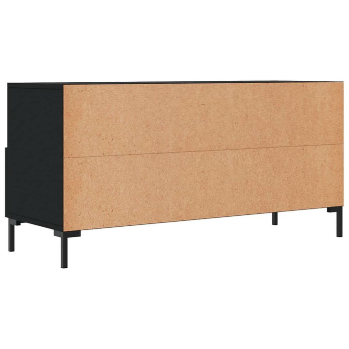 Dulap TV, negru, 102x36x50 cm, lemn prelucrat - WALTI WALTI