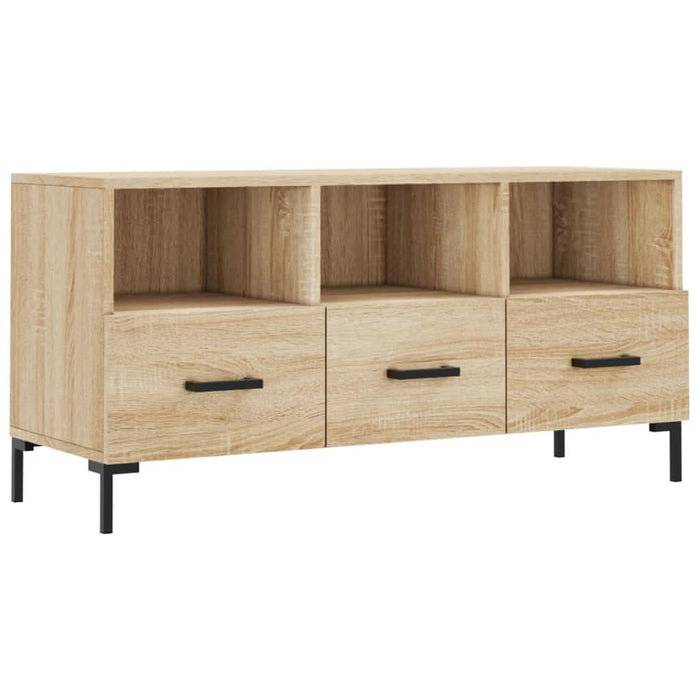 Dulap TV stejar sonoma, 102x36x50 cm, lemn prelucrat - WALTI WALTI