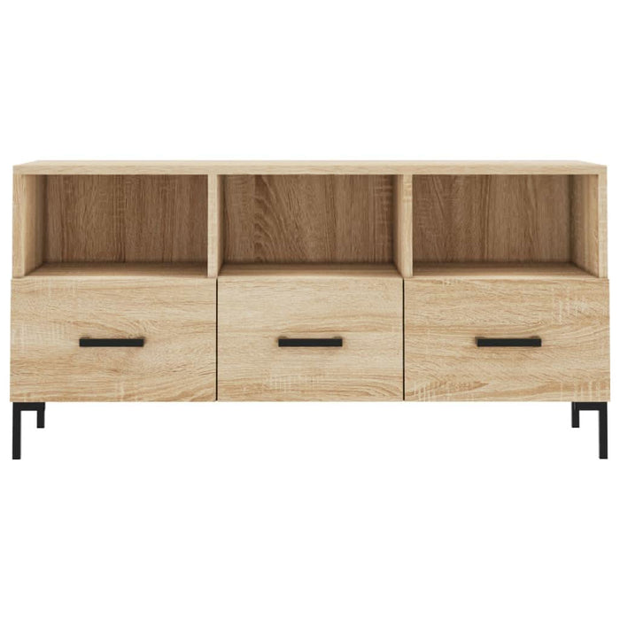 Dulap TV stejar sonoma, 102x36x50 cm, lemn prelucrat - WALTI WALTI