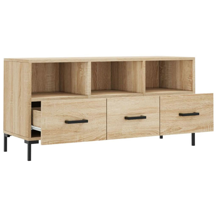 Dulap TV stejar sonoma, 102x36x50 cm, lemn prelucrat - WALTI WALTI
