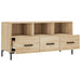 Dulap TV stejar sonoma, 102x36x50 cm, lemn prelucrat - WALTI WALTI