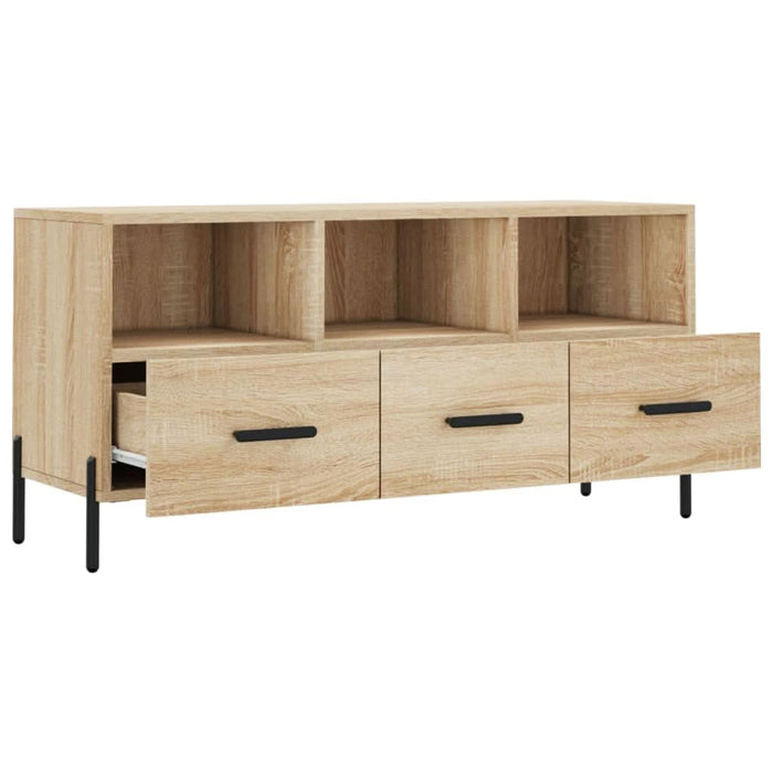 Dulap TV stejar sonoma, 102x36x50 cm, lemn prelucrat - WALTI WALTI
