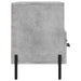Dulap TV, gri beton, 102x36x50 cm, lemn prelucrat - WALTI WALTI