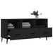 Dulap TV, negru, 102x36x50 cm, lemn prelucrat - WALTI WALTI