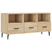 Dulap TV stejar sonoma, 102x36x50 cm, lemn prelucrat - WALTI WALTI