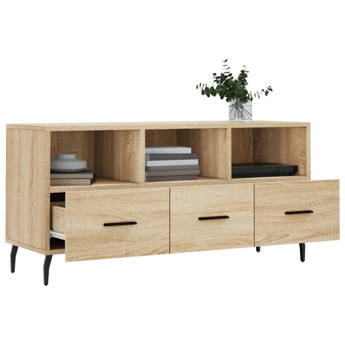 Dulap TV stejar sonoma, 102x36x50 cm, lemn prelucrat - WALTI WALTI