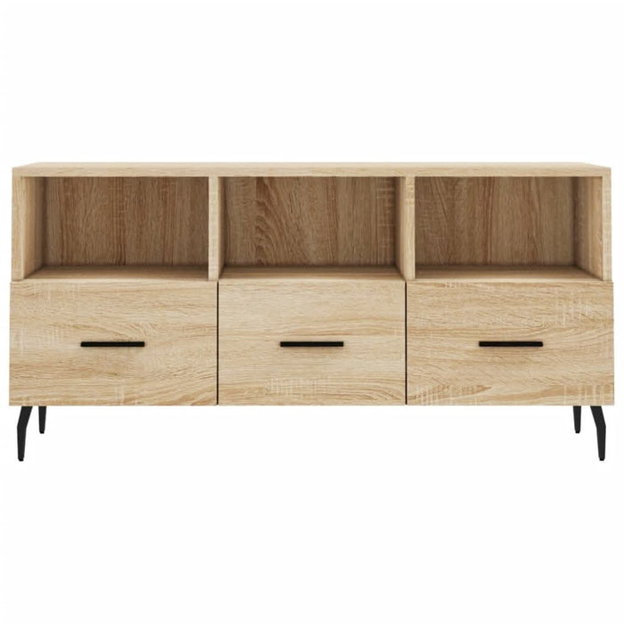 Dulap TV stejar sonoma, 102x36x50 cm, lemn prelucrat - WALTI WALTI