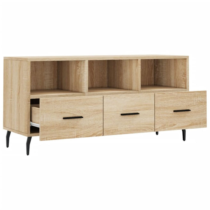 Dulap TV stejar sonoma, 102x36x50 cm, lemn prelucrat - WALTI WALTI