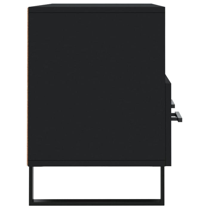 Dulap TV, negru, 102x36x50 cm, lemn prelucrat - WALTI WALTI