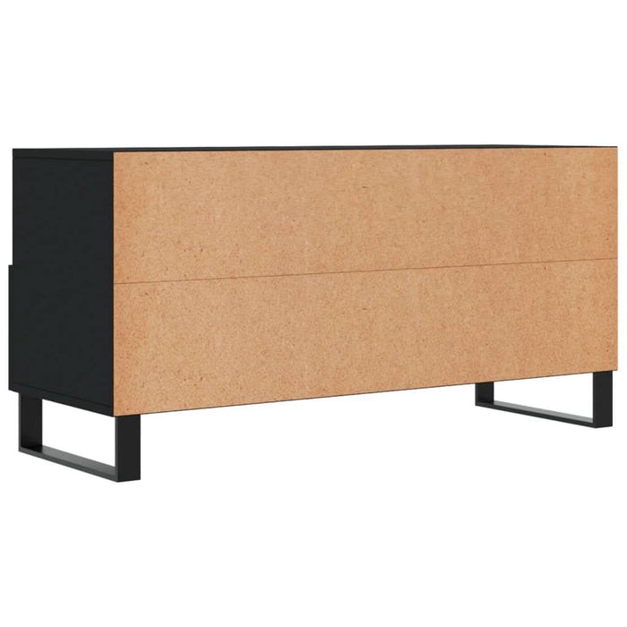 Dulap TV, negru, 102x36x50 cm, lemn prelucrat - WALTI WALTI