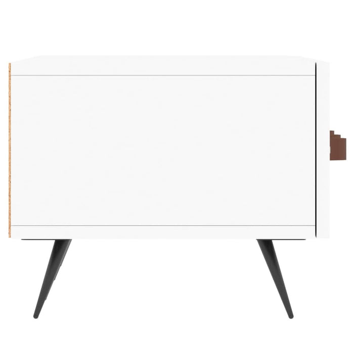 Comodă TV, alb, 150x36x30 cm, lemn prelucrat - WALTI WALTI