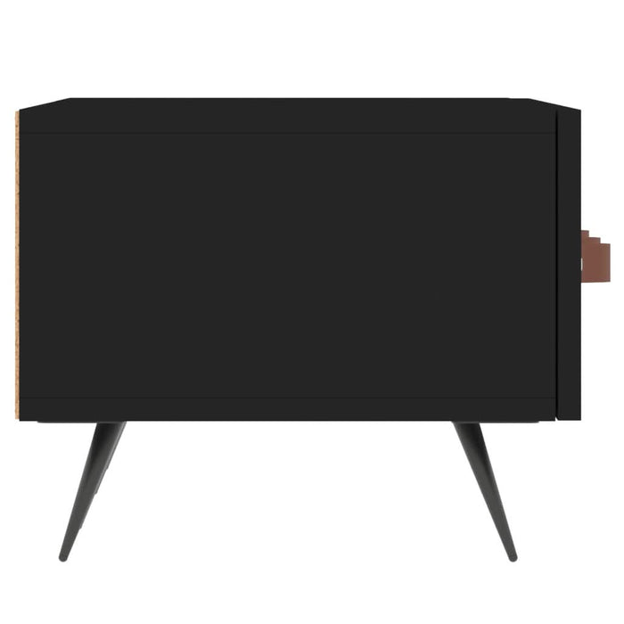 Dulap TV, negru, 150x36x30 cm, lemn prelucrat - WALTI WALTI