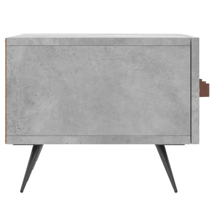 Comodă TV, gri beton, 150x36x30 cm, lemn prelucrat - WALTI WALTI