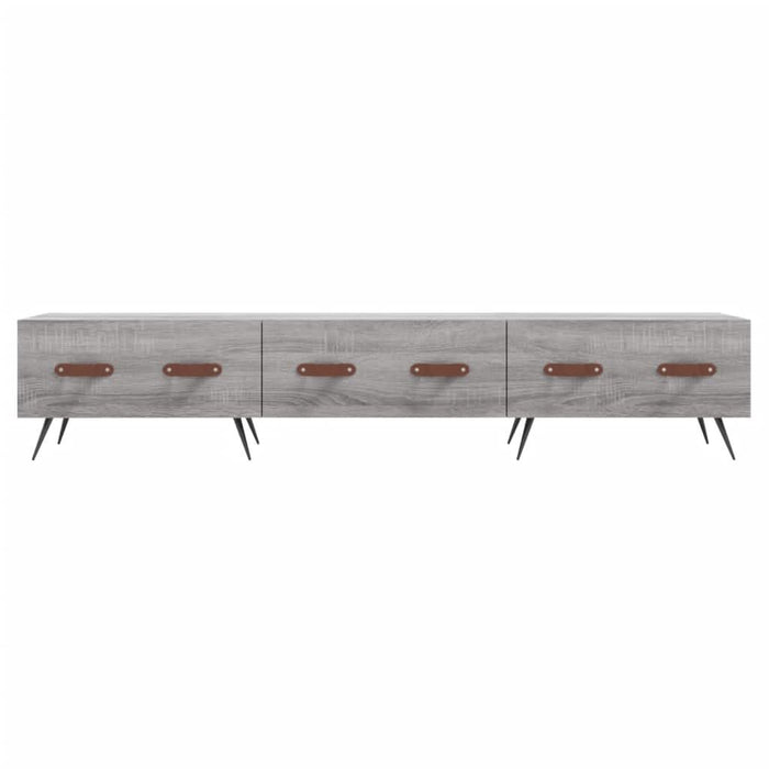 Dulap TV, gri sonoma, 150x36x30 cm, lemn prelucrat - WALTI WALTI