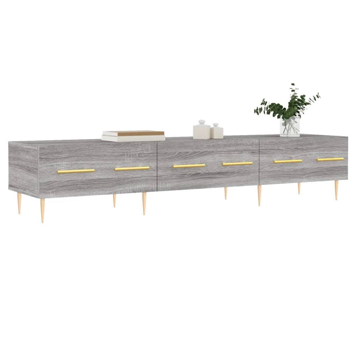 Dulap TV, stejar sonoma, 150x36x30 cm, lemn prelucrat - WALTI WALTI