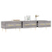 Dulap TV, stejar sonoma, 150x36x30 cm, lemn prelucrat - WALTI WALTI