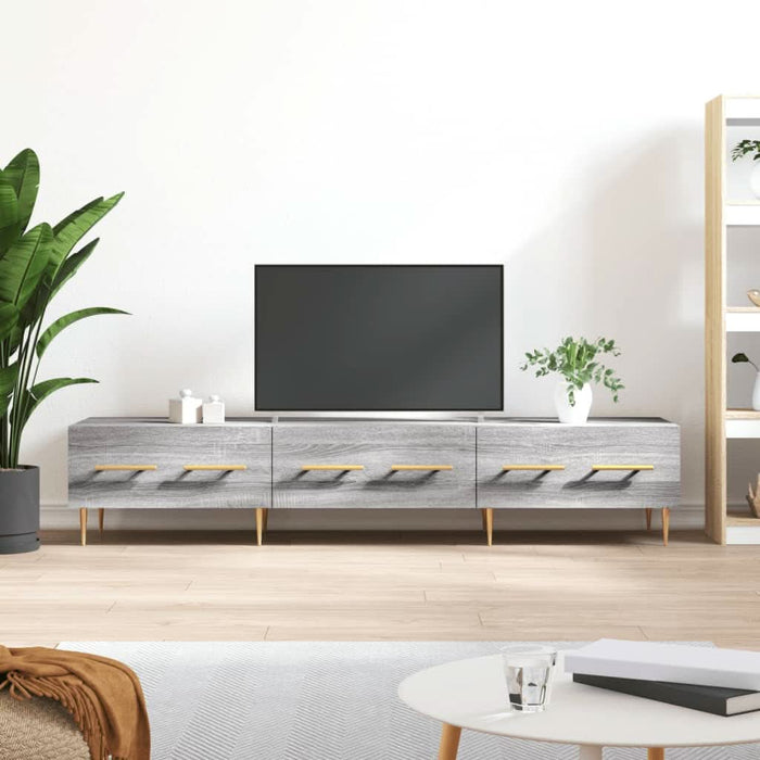 Dulap TV, stejar sonoma, 150x36x30 cm, lemn prelucrat - WALTI WALTI