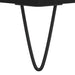 Dulap TV, negru, 150x36x30 cm, lemn prelucrat - WALTI WALTI
