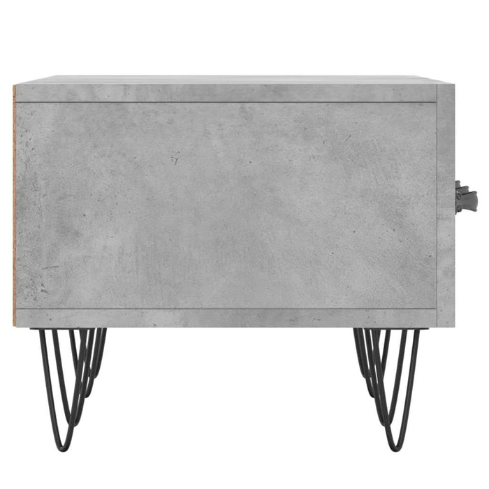 Comodă TV, gri beton, 150x36x30 cm, lemn prelucrat - WALTI WALTI