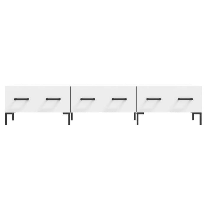 Comodă TV, alb, 150x36x30 cm, lemn prelucrat - WALTI WALTI