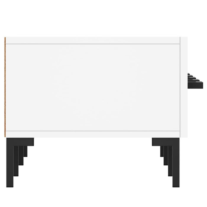 Comodă TV, alb, 150x36x30 cm, lemn prelucrat - WALTI WALTI