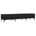 Dulap TV, negru, 150x36x30 cm, lemn prelucrat - WALTI WALTI