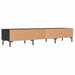 Dulap TV, negru, 150x36x30 cm, lemn prelucrat - WALTI WALTI