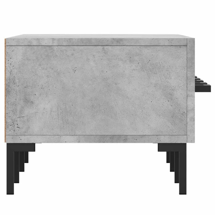 Comodă TV, gri beton, 150x36x30 cm, lemn prelucrat - WALTI WALTI