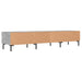 Comodă TV, gri beton, 150x36x30 cm, lemn prelucrat - WALTI WALTI