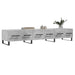 Comodă TV, gri beton, 150x36x30 cm, lemn prelucrat - WALTI WALTI