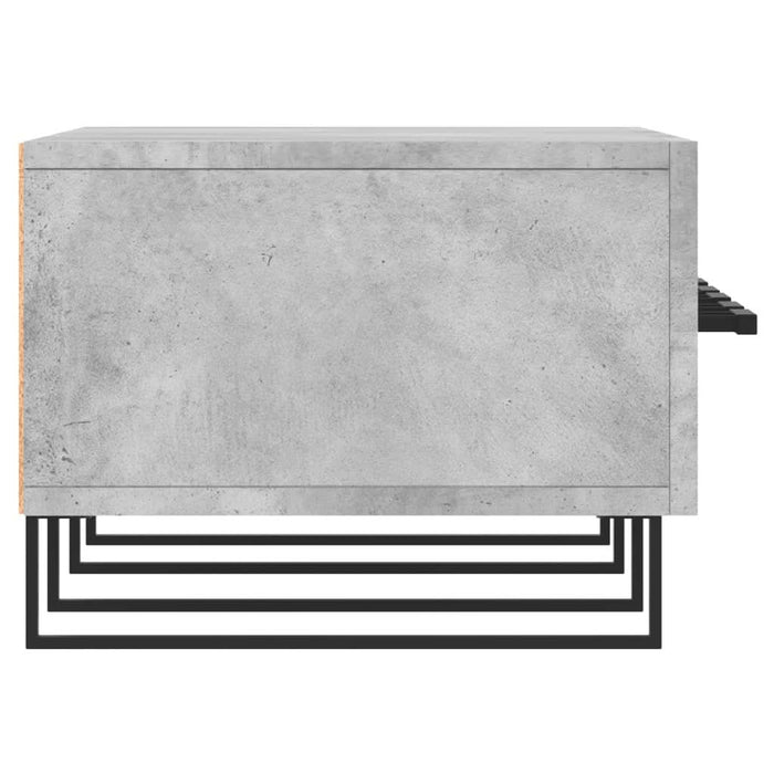 Comodă TV, gri beton, 150x36x30 cm, lemn prelucrat - WALTI WALTI
