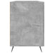 Birou, gri beton, 140x50x75 cm, lemn compozit - WALTI WALTI