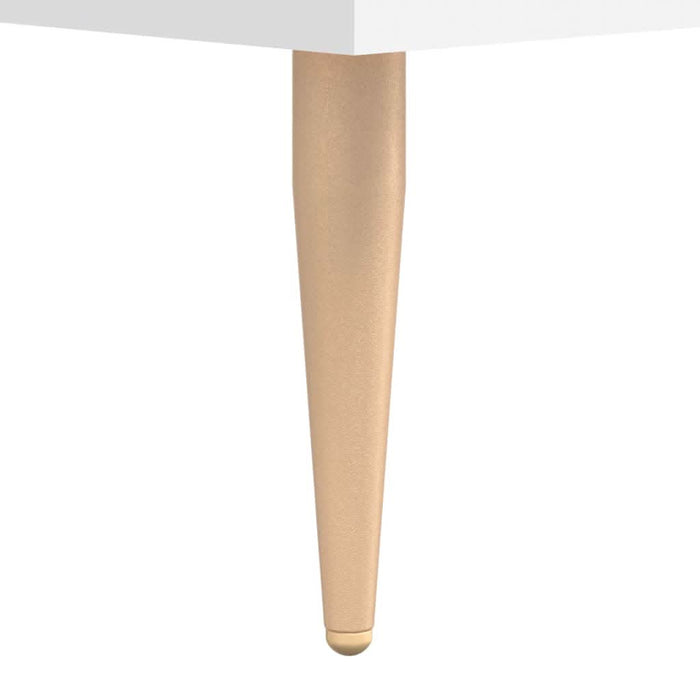 Birou, alb, 140x50x75 cm, lemn compozit - WALTI WALTI