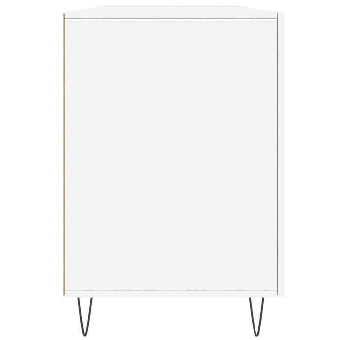 Birou, alb, 140x50x75 cm, lemn compozit - WALTI WALTI
