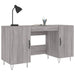 Birou, gri sonoma, 140x50x75 cm, lemn compozit - WALTI WALTI