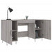 Birou, gri sonoma, 140x50x75 cm, lemn compozit - WALTI WALTI