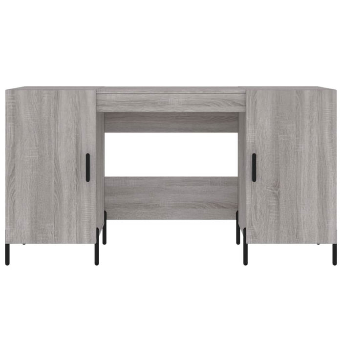 Birou, gri sonoma, 140x50x75 cm, lemn compozit - WALTI WALTI