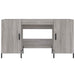 Birou, gri sonoma, 140x50x75 cm, lemn compozit - WALTI WALTI