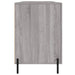 Birou, gri sonoma, 140x50x75 cm, lemn compozit - WALTI WALTI