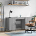 Birou, gri sonoma, 140x50x75 cm, lemn compozit - WALTI WALTI