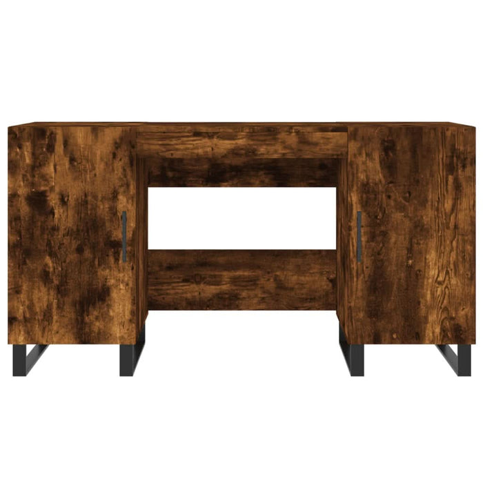 Birou, stejar afumat, 140x50x75 cm, lemn compozit - WALTI WALTI