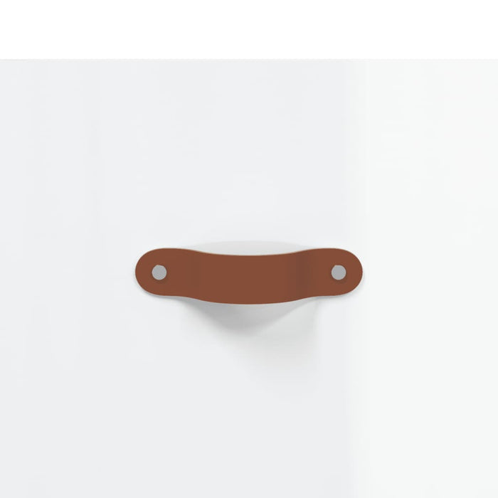 Noptiere de perete, 2 buc., alb extralucios, 35x35x20 cm - WALTI WALTI