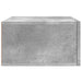 Noptiere montate pe perete 2 buc. gri beton 35x35x20 cm - WALTI WALTI