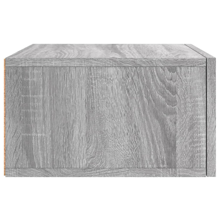 Noptiere de perete, 2 buc., sonoma gri, 35x35x20 cm - WALTI WALTI