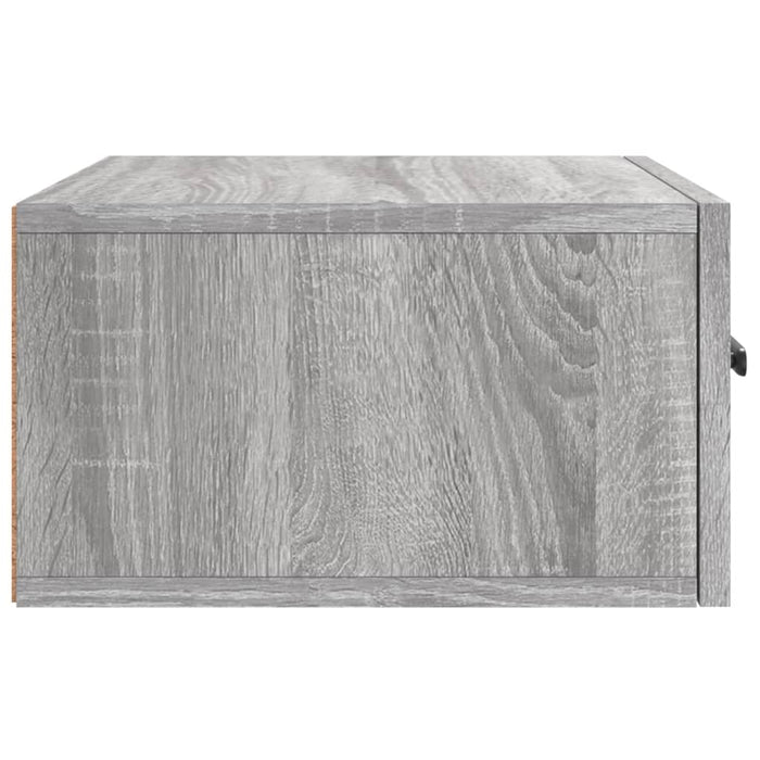 Noptiere de perete, 2 buc., sonoma gri, 35x35x20 cm - WALTI WALTI