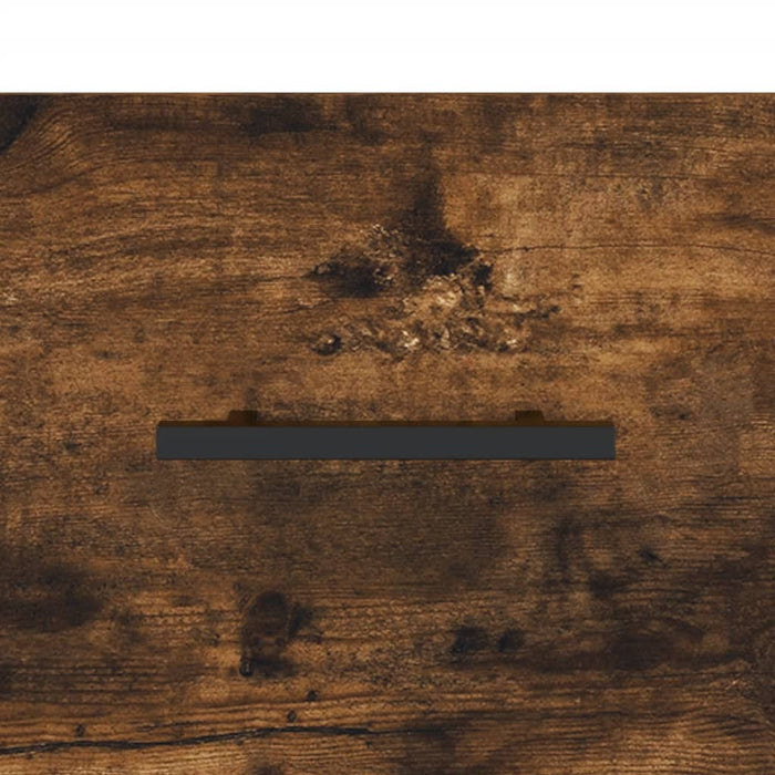 Noptiere de perete, 2 buc., stejar afumat, 35x35x20 cm - WALTI WALTI